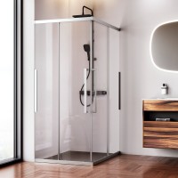 Душевой уголок AM.PM Func W84G-403-12090-MT 120х90 см, профиль хром матовый