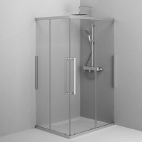 Душевой уголок AM.PM Func W84G-403-12090-MT 120х90 см, профиль хром матовый