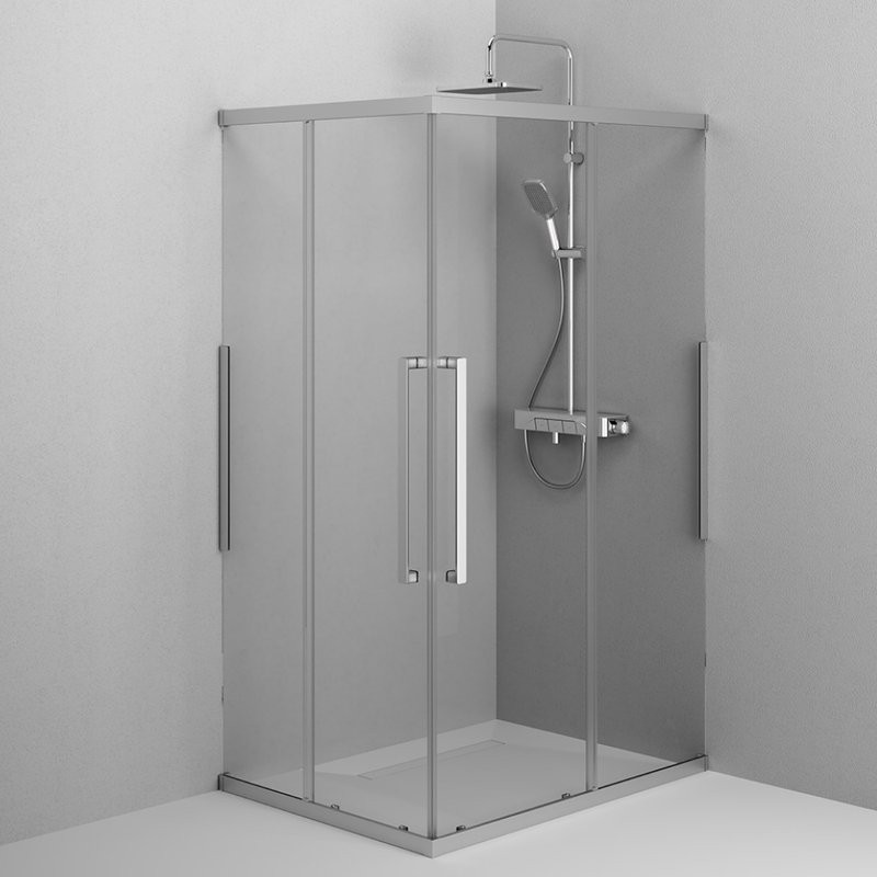 Душевой уголок AM.PM Func W84G-403-12090-MT 120х90 см, профиль хром матовый