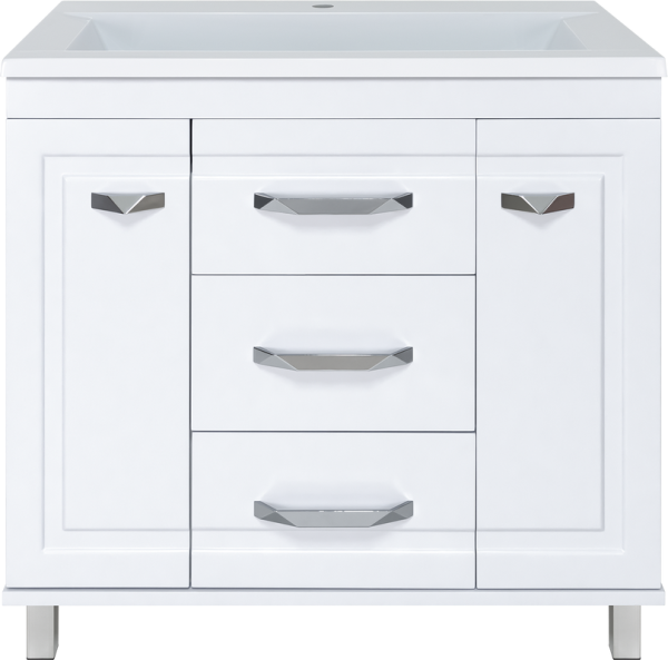 Тумба под раковину Misty Терра 90 белая