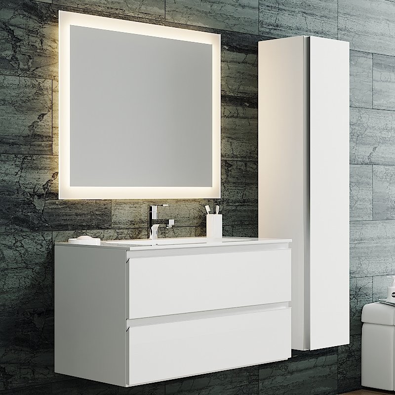 Мебель для ванной комнаты Sanvit Авеню 2 90, белая