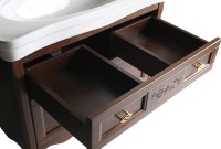 Мебель для ванной комнаты ASB-Woodline Модерн 85 антикварный орех