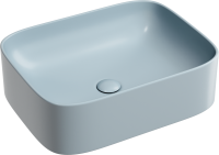 Накладная раковина Ceramicanova Element CN6052MHL серо-голубая матовая