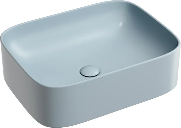 Накладная раковина Ceramicanova Element CN6052MHL серо-голубая матовая