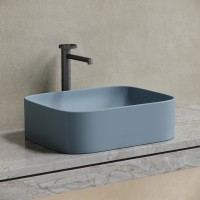 Накладная раковина Ceramicanova Element CN6052MHL серо-голубая матовая