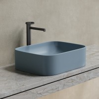 Накладная раковина Ceramicanova Element CN6052MHL серо-голубая матовая