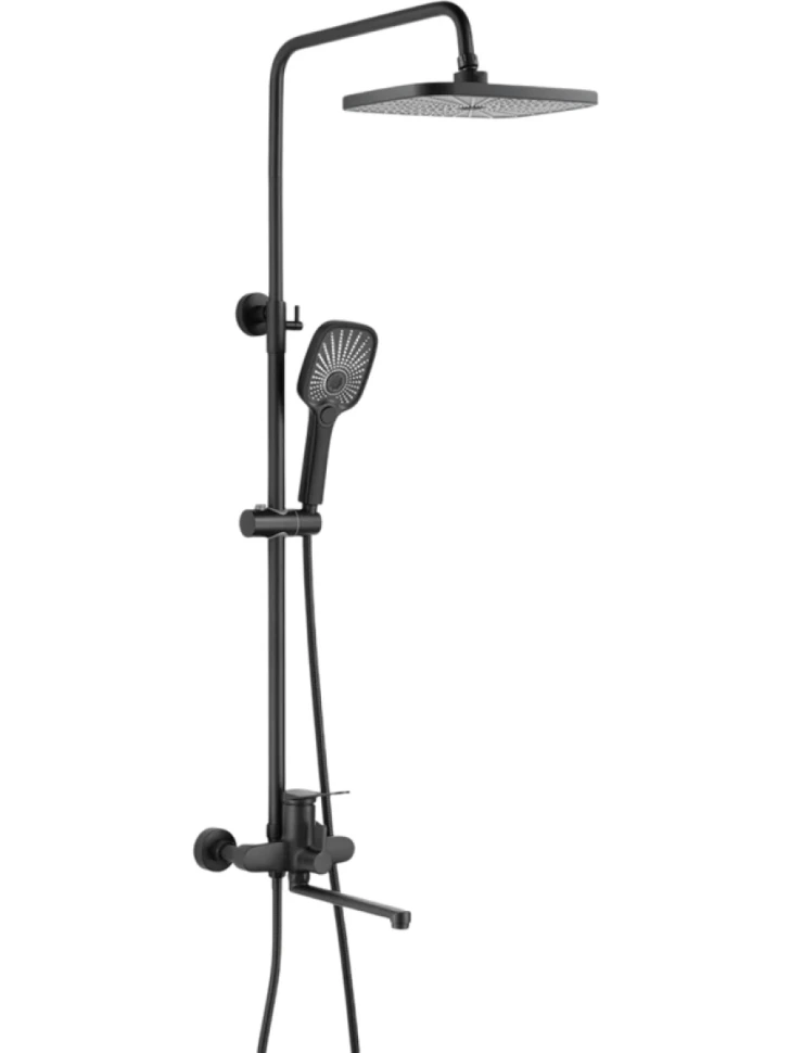 Душевая стойка Shevanik S6236H черная