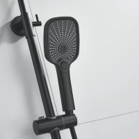Душевая стойка Shevanik S6236H черная Душевая стойка Shevanik S6236H черная