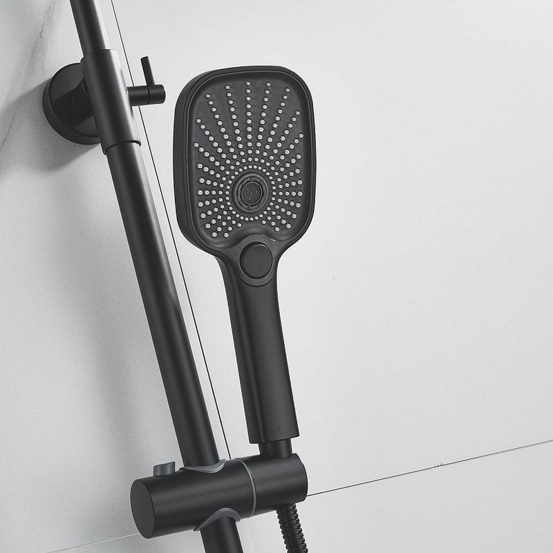 Душевая стойка Shevanik S6236H черная