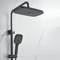 Душевая стойка Shevanik S6236H черная