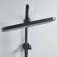 Душевая стойка Shevanik S6236H черная