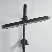 Душевая стойка Shevanik S6236H черная Душевая стойка Shevanik S6236H черная