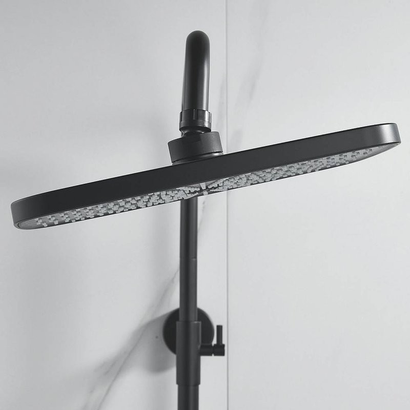 Душевая стойка Shevanik S6236H черная