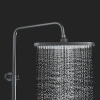 Душевая стойка Shevanik S6236H черная Душевая стойка Shevanik S6236H черная