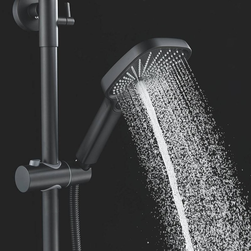 Душевая стойка Shevanik S6236H черная