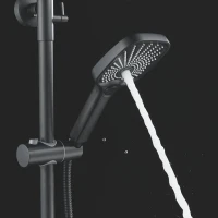 Душевая стойка Shevanik S6236H черная Душевая стойка Shevanik S6236H черная