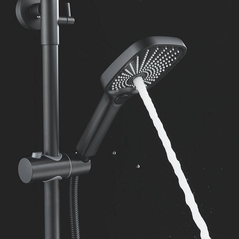 Душевая стойка Shevanik S6236H черная