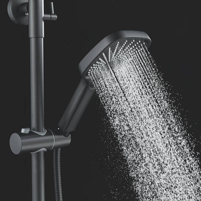 Душевая стойка Shevanik S6236H черная