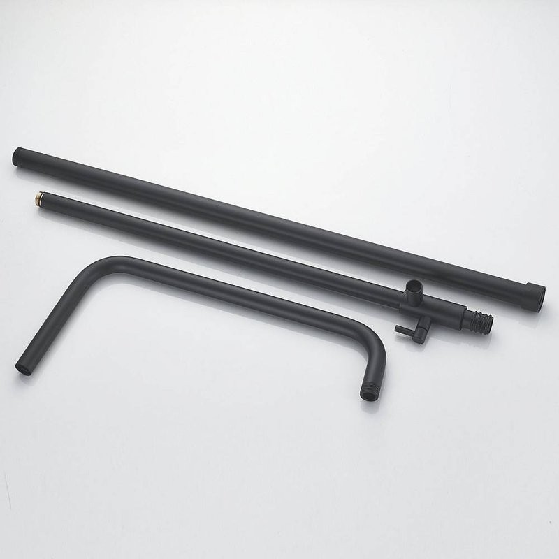 Душевая стойка Shevanik S6236H черная