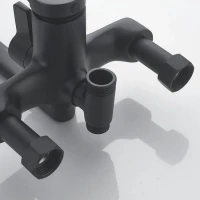 Душевая стойка Shevanik S6236H черная Душевая стойка Shevanik S6236H черная