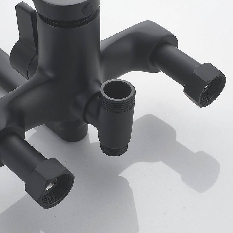 Душевая стойка Shevanik S6236H черная