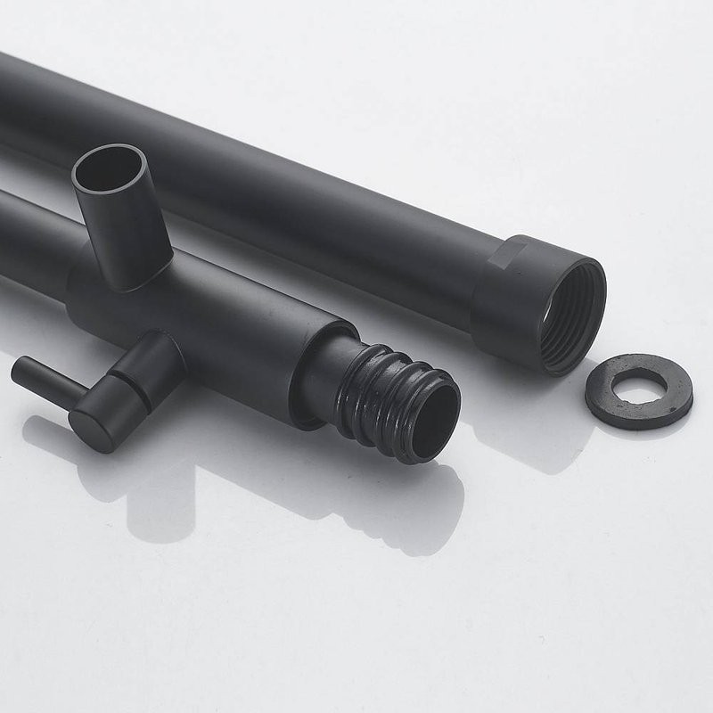 Душевая стойка Shevanik S6236H черная