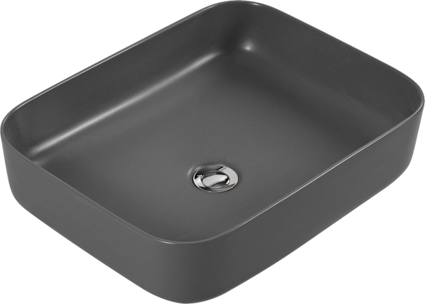 Накладная раковина AQUATEK Вега AQ5515-MG матовая серая