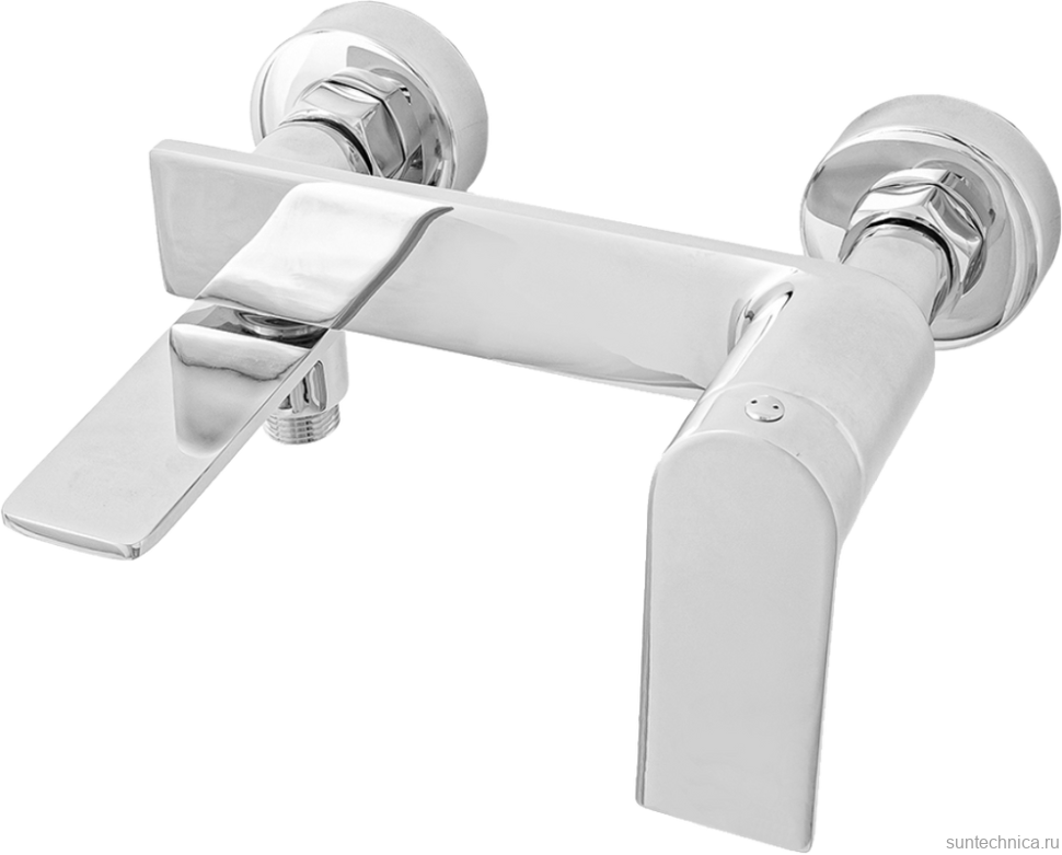 Душевой комплект Смеситель Orange Berni M09-100cr + Стойка O-Shower OW02