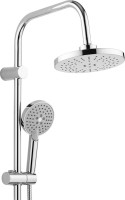 Душевой комплект Смеситель Orange Berni M09-100cr + Стойка O-Shower OW02