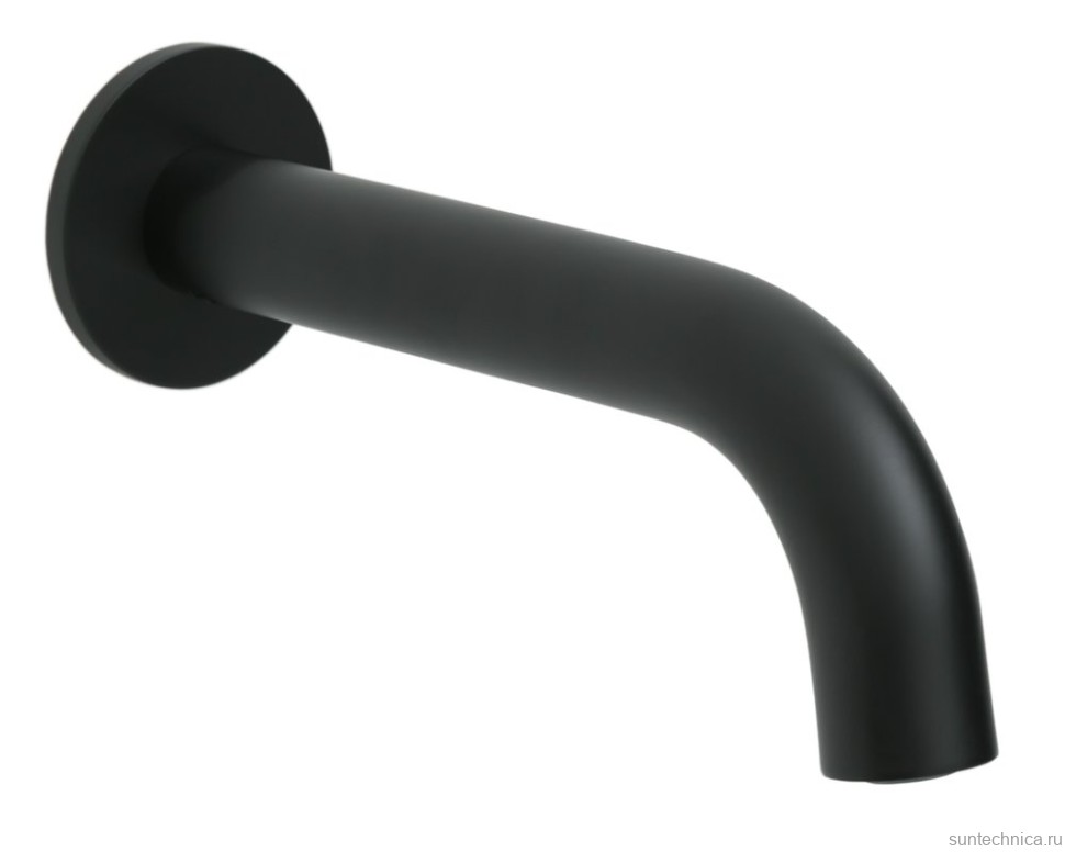 Душевой комплект Смеситель Paffoni Ringo RIN015NO/M С ВНУТРЕННЕЙ ЧАСТЬЮ + Гарнитур Master ZDUP094NO + Излив Allen Brau Priority 5.31018-31 чёрный матовый