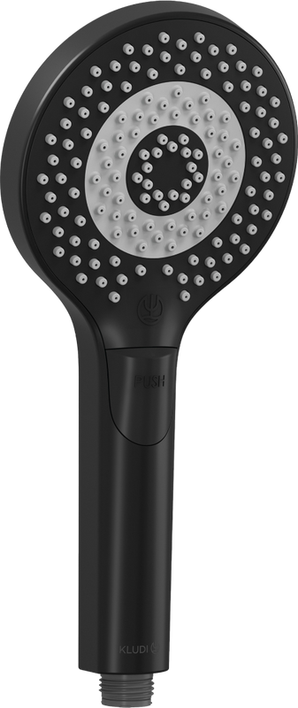 Душевая лейка Kludi DIVE X 3S 6983039-00 черный матовый