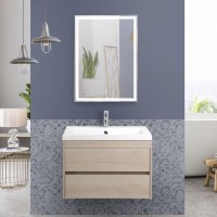 Мебель для ванной комнаты Art&Max Family 75, подвесная, Pino Bianco