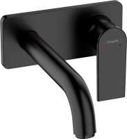 Смеситель для раковины Hansgrohe Vernis Shape 71578670 С ВНУТРЕННЕЙ ЧАСТЬЮ черный