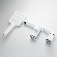 Смеситель на борт ванны Shevanik S9912C белый Смеситель на борт ванны Shevanik S9912C белый