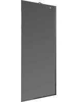 Душевая перегородка Maybahglass MGD-705-5у 69 см, профиль хром матовый, стекло графит