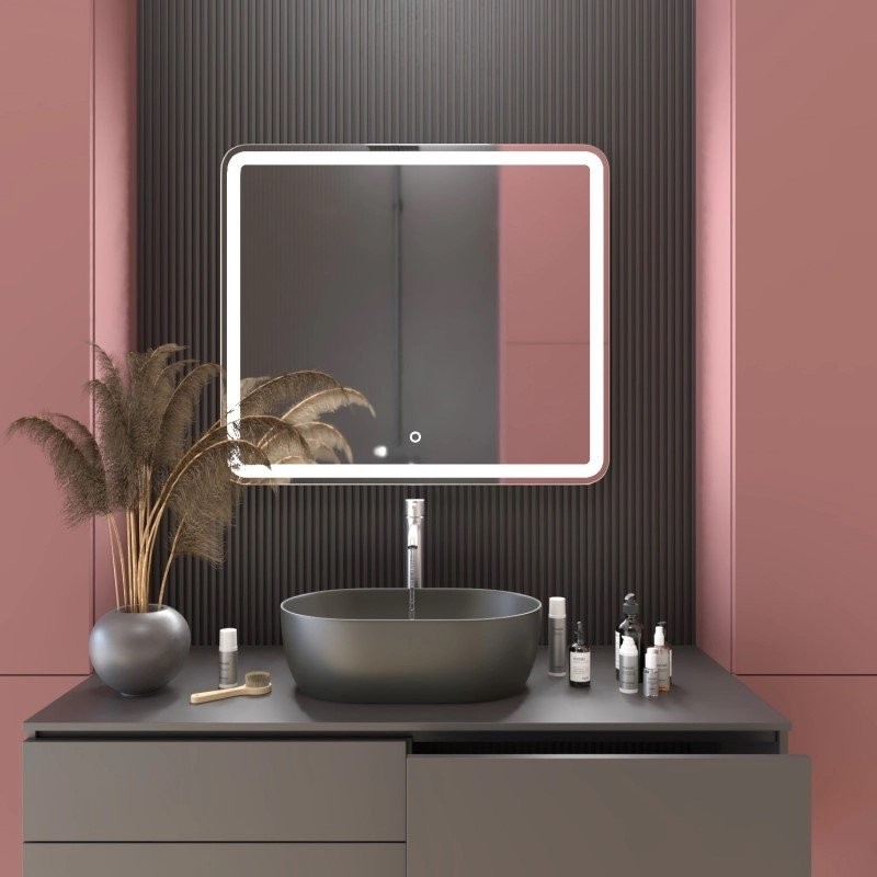 Зеркало Mixline Альдо 80 с подсветкой