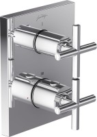 Термостатический смеситель встраиваемый Jacob Delafon Modulo E75388-CP С ВНУТРЕННЕЙ ЧАСТЬЮ, хром