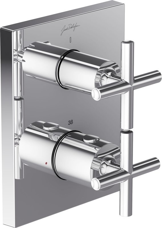 Термостатический смеситель встраиваемый Jacob Delafon Modulo E75388-CP С ВНУТРЕННЕЙ ЧАСТЬЮ, хром