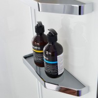 Душевая кабина Orans 89106W0LH белая, с баней, удлиненная ручка