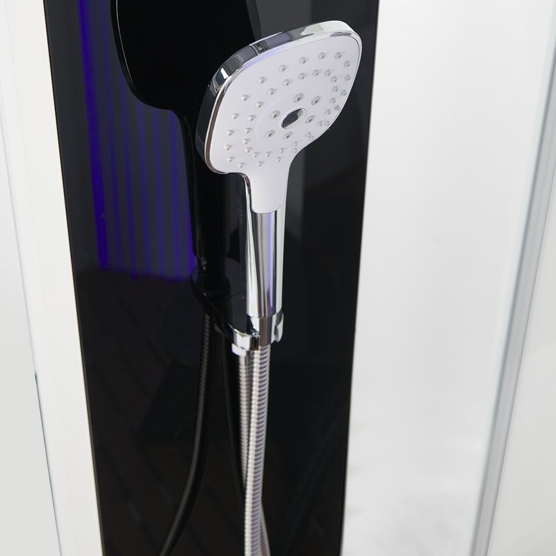 Душевая кабина Orans 89106W0LH белая, с баней, удлиненная ручка