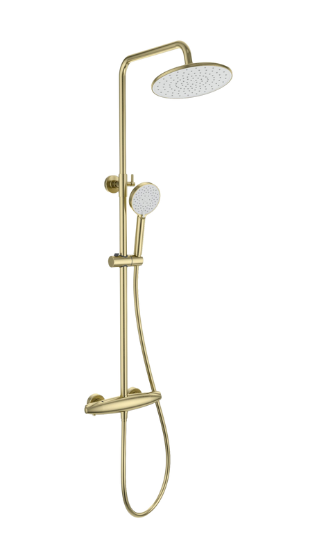 Душевая стойка Wonzon & Woghand WW-B3031-A-BG брашированное золото