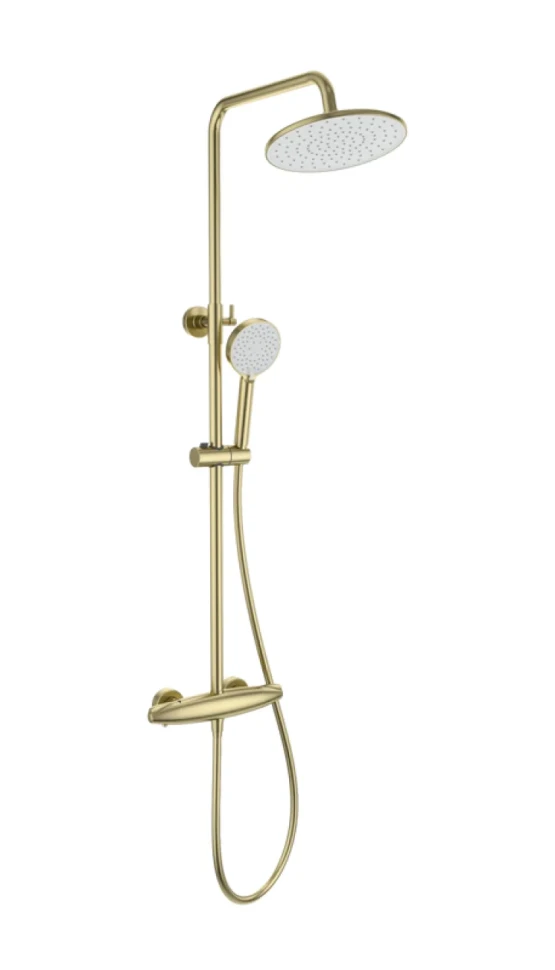 Душевая стойка Wonzon & Woghand WW-B3031-A-BG брашированное золото