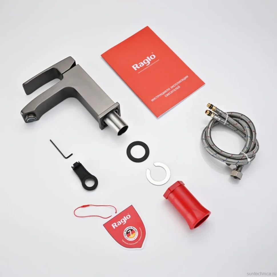 Смеситель для раковины Raglo R01.10.09, графит