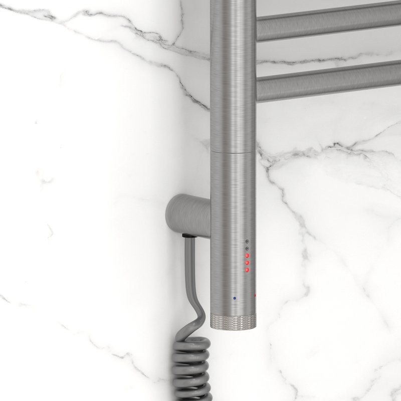 Полотенцесушитель электрический Сунержа Богема 3.1 071-6004-1230 130x35 см, подключение слева, сатин, лесенка