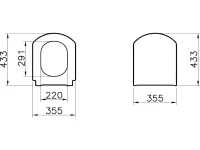 Комплект Унитаз подвесной VitrA Valarte + Крышка 124-003-009 с микролифтом + Инсталляция TECE Now 9400414 4 в 1 с кнопкой смыва