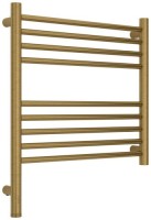 Полотенцесушитель электрический Сунержа Богема 3.1 051-6004-5050 60x55 см, подключение слева, состаренная латунь, лесенка