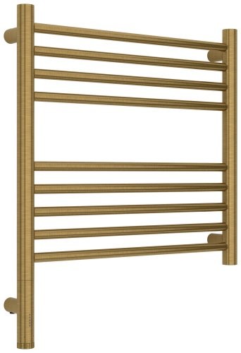 Полотенцесушитель электрический Сунержа Богема 3.1 051-6004-5050 60x55 см, подключение слева, состаренная латунь, лесенка