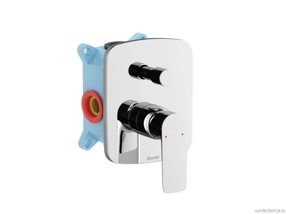 Душевой комплект Ravak Flat FL 090.01CR С ВНУТРЕННЕЙ ЧАСТЬЮ, хром