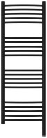Полотенцесушитель электрический Сунержа Богема 3.1 31-6003-1240 130x45 см, подключение справа, матовый черный, лесенка