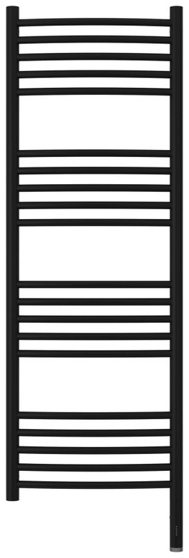 Полотенцесушитель электрический Сунержа Богема 3.1 31-6003-1240 130x45 см, подключение справа, матовый черный, лесенка